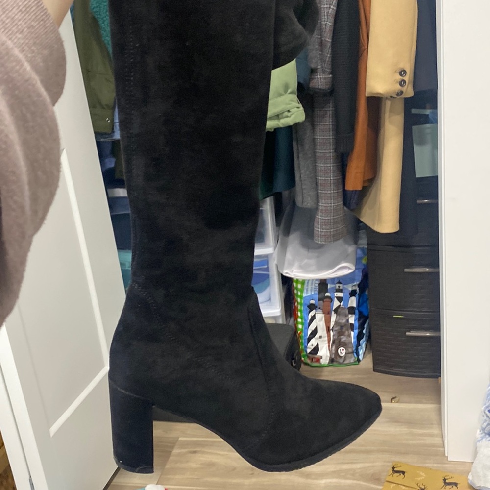 Knee high boots
